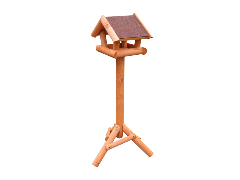 BIRDHOUSE WOOD KIT OSLO RED ROOF