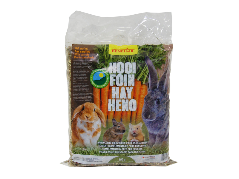 HAY WITH CARROTS 1/2 KG FUNNY