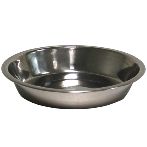 DISH STAINLESS STEEL 15 CM 0,30 LTR