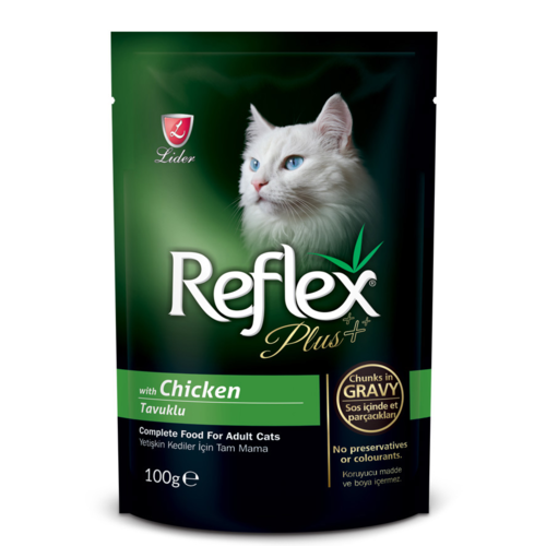 REFLEX PLUS CAT ADULT CHICKEN 100 GR