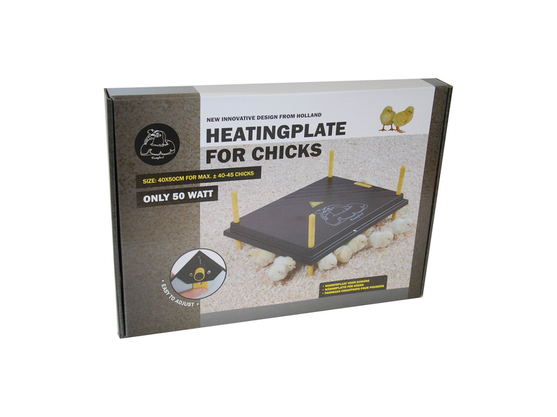 COMFORT HEATING PLATE FOR CHICKS 40x50CM, 50W