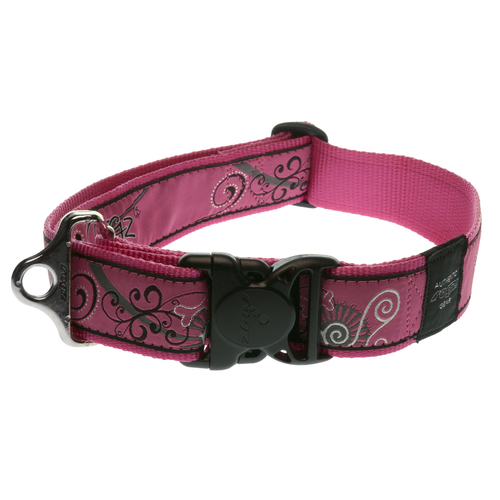 FANCYDRESS SPECIAL AGENT SIDE RELEASE COLLAR PINK