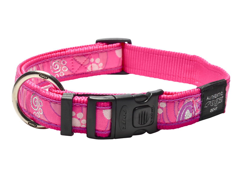 Armed Halsband Pink Paw 25mm - 1