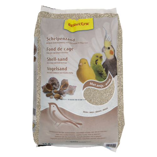BROWN SHELL SAND 25 KG