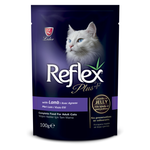 REFLEX PLUS CAT ADULT BEEF & GAME MEAT 100 GR